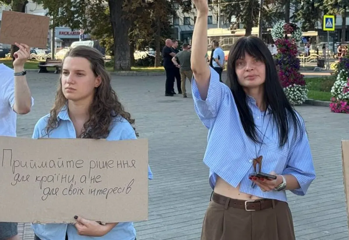 В Киеве, Львове и Луцке снова проходят протесты в поддержку Федорова