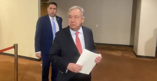 The UN Secretary-General has arrived in Syria for the first time in 17 years