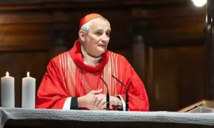 В Киеве российский дрон попал в нежилое здание