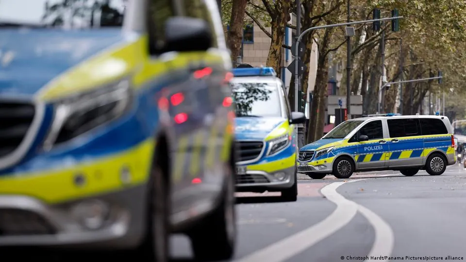 Two fake police officers were arrested in Germany in a decommissioned patrol car