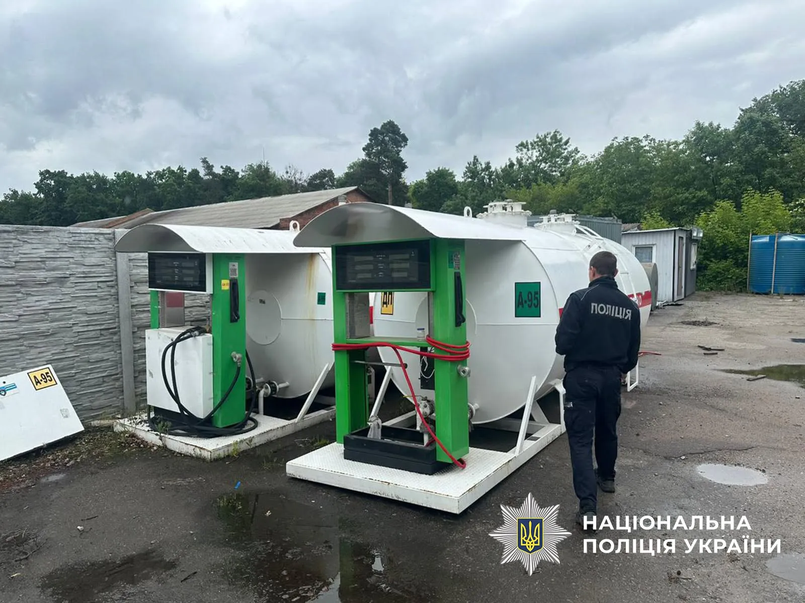 A large-scale scheme involving the illegal production and sale of fuel has been uncovered in the Kyiv region