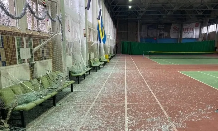 У Черкасах через російську атаку пошкоджено єдиний легкоатлетичний манеж