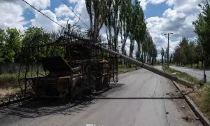У Нікополі дрони знищили авто Укрпошти, відділення припинило роботу