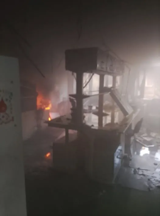 In Kyiv, the Institute of Biochemistry of the National Academy of Sciences of Ukraine caught fire due to shelling by the Russian Federation