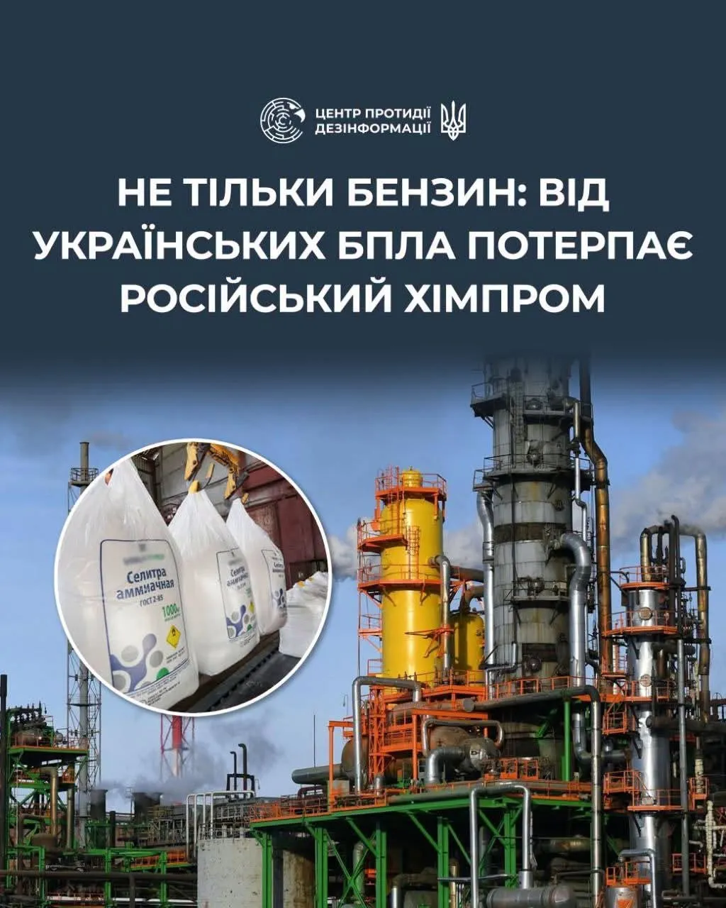 В России сократилось производство химической продукции двойного назначения
