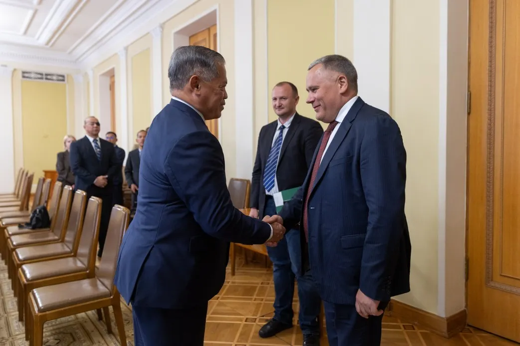 An official delegation from the Philippine Department of Defense has arrived in Ukraine for the first time