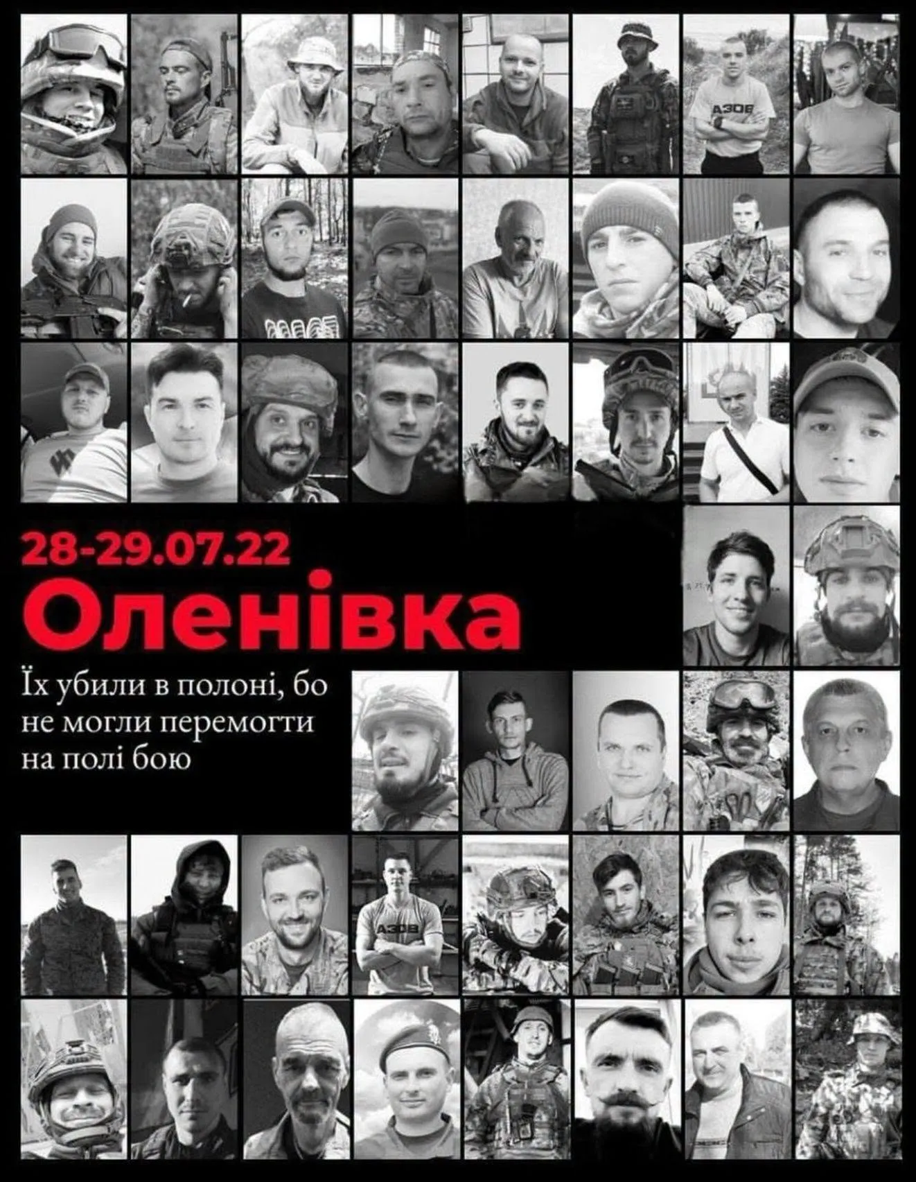 Понад 50 українських захисників загинули під час теракту в Оленівці, ще 130 були поранені