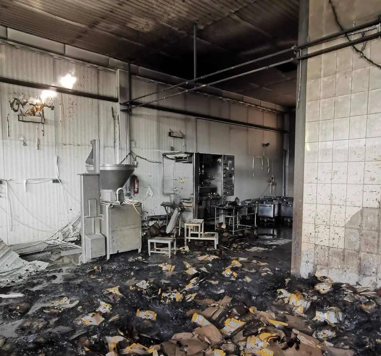 The Bohodukhiv Dairy Plant suspended operations following an attack by Russian drones