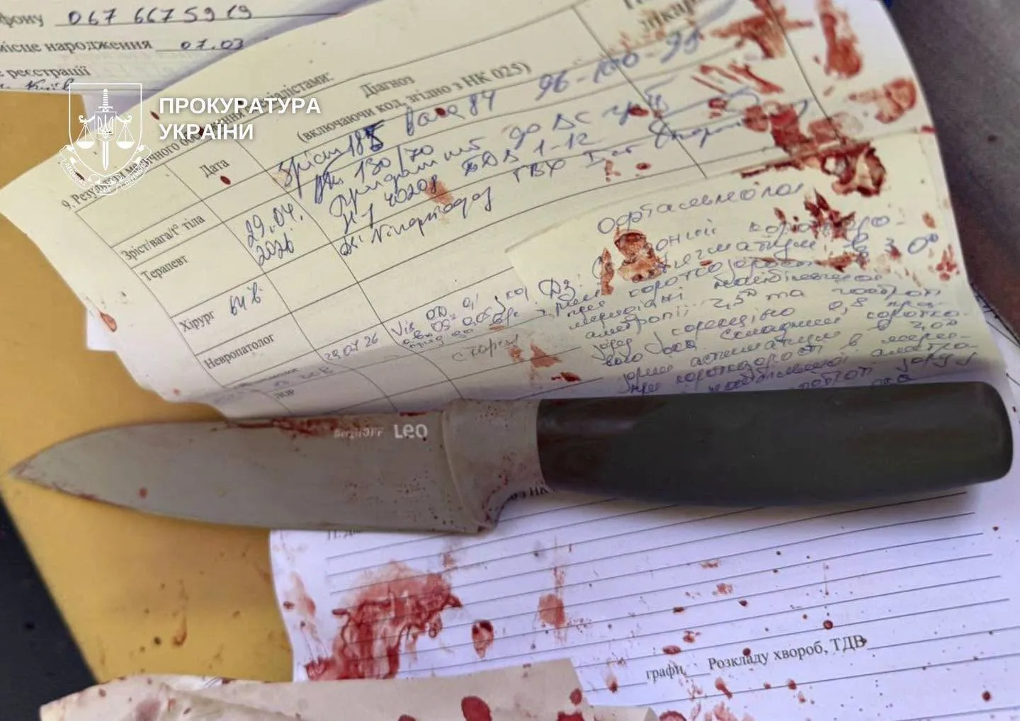 In Kyiv, a man was notified that he is suspected of murdering a doctor from the Medical Examination Commission