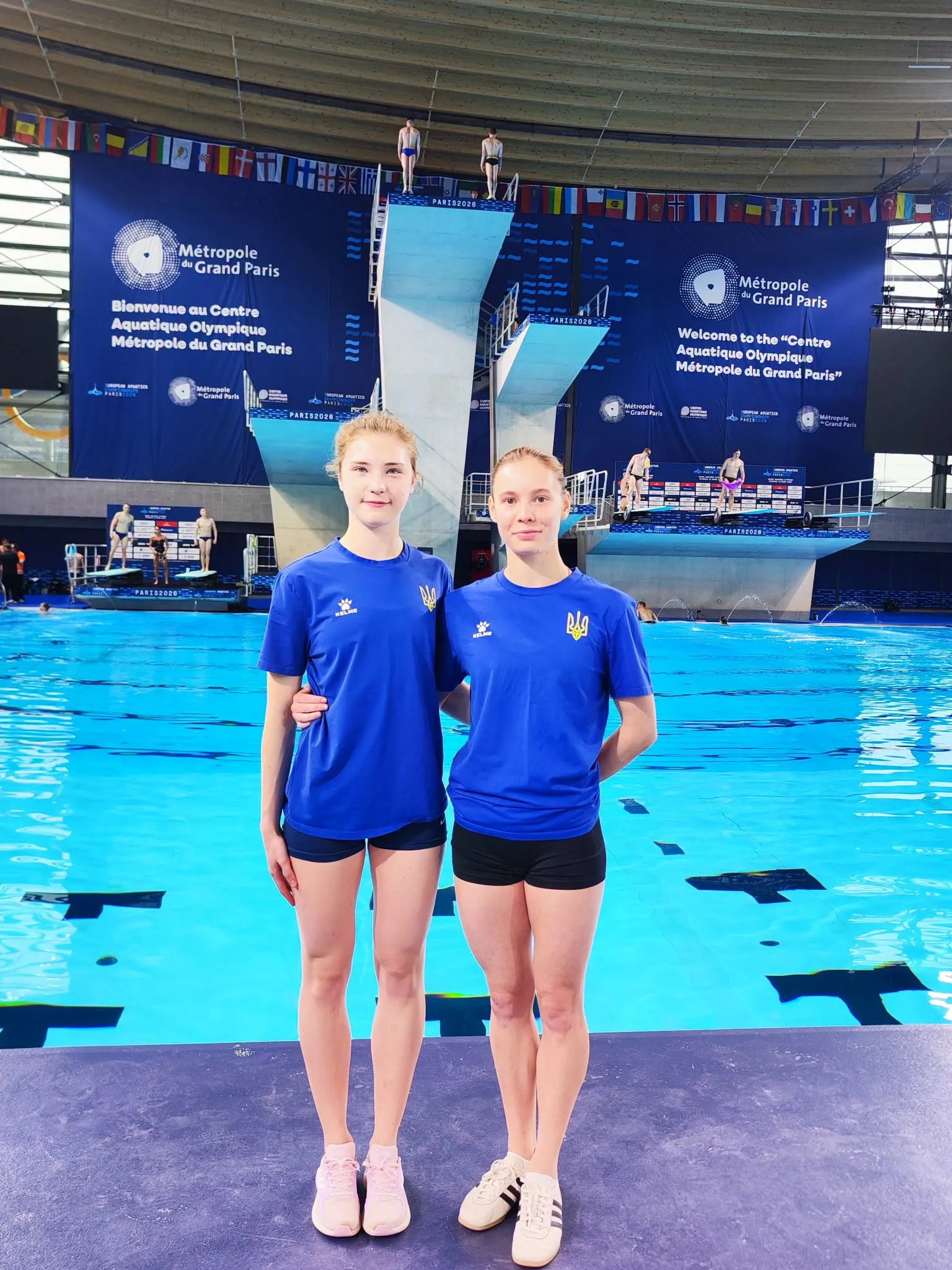 Украинские спортсменки завоевали бронзу на Евро-2026 по прыжкам в воду