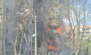 В результате повторной атаки РФ погибла санитарка, спасавшая раненых в Киеве