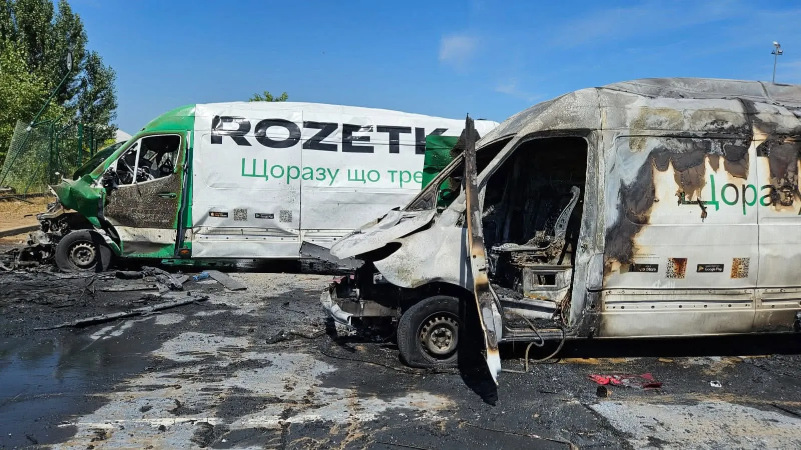 Россия нанесла удар по складу «Rozetka», есть погибший и раненые