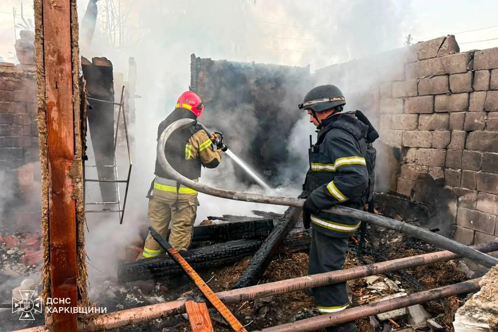 A Russian drone attack on Balakliya claimed the lives of three people
