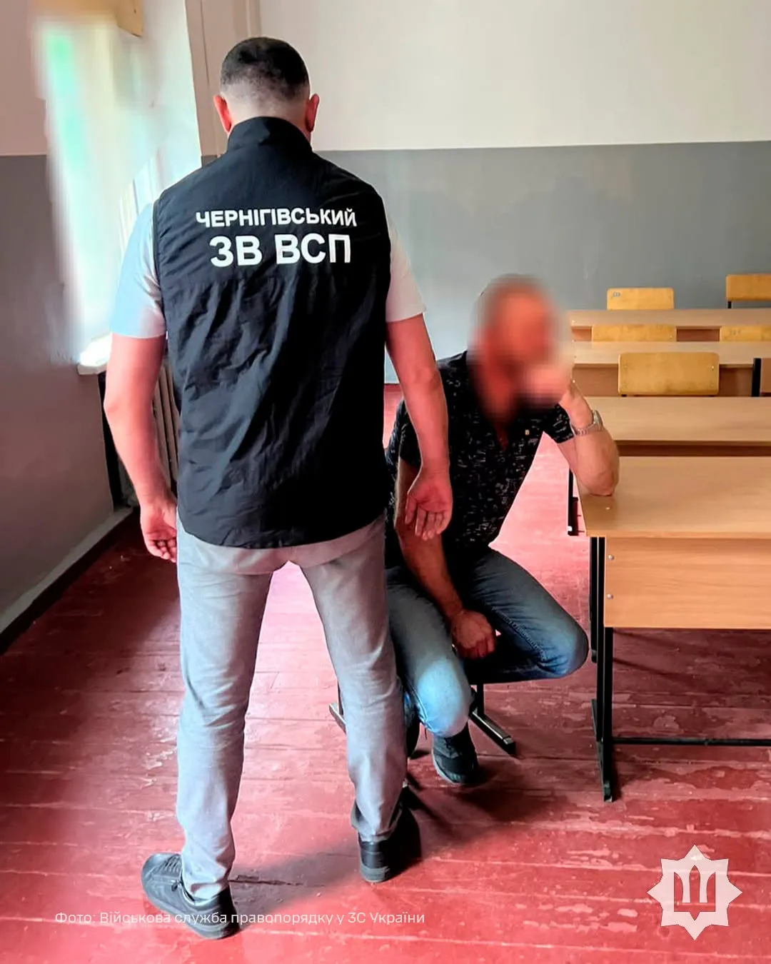 В Черниговской области задержанный дезертир пытался дать взятку в размере 40 тысяч гривен