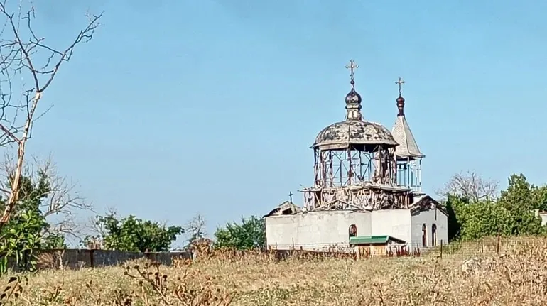The Russians destroyed the Church of the Nativity of the Virgin Mary in the Kherson region