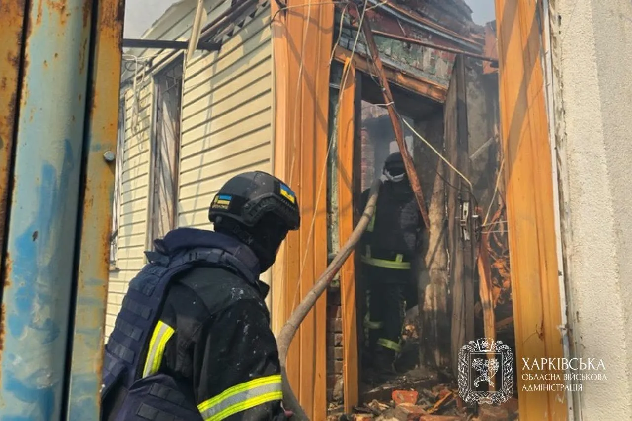 The Kharkiv region has endured a new wave of massive Russian attacks