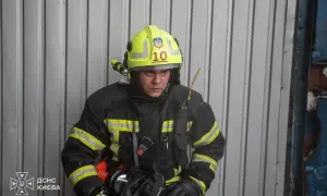 A Kyivstar building was damaged as a result of a Russian attack in the Kyiv region