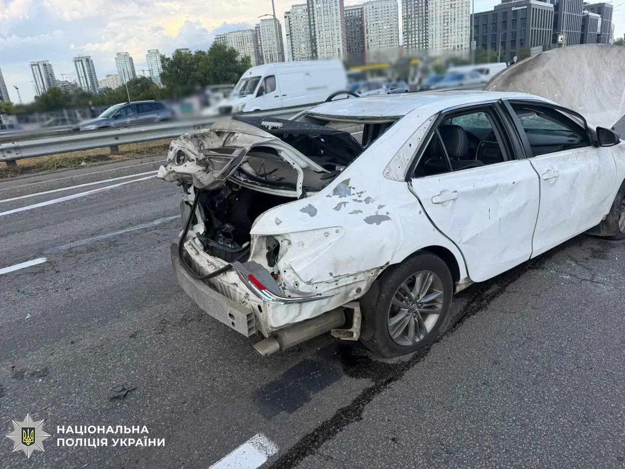В Киеве один человек погиб в результате российского нападения, девять человек получили ранения