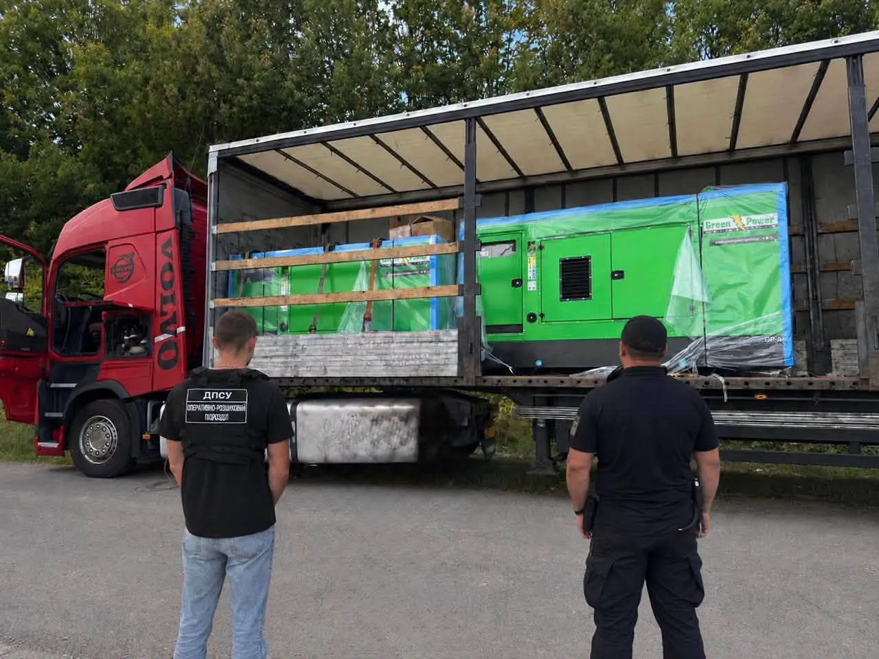 Auto parts worth 2 million were found in a power plant in Transcarpathia
