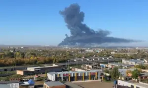 У Києві лунають вибухи на тлі атаки ворожих БпЛА