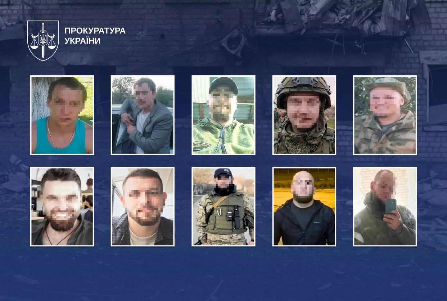 До суду скерували справу проти 10 військових РФ за атаки дронами на Херсонщині