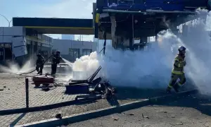 Фото: на территории беларуси упала ракета