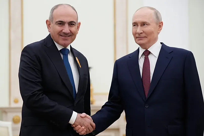 Пашинян подякував Путіну за зважену позицію