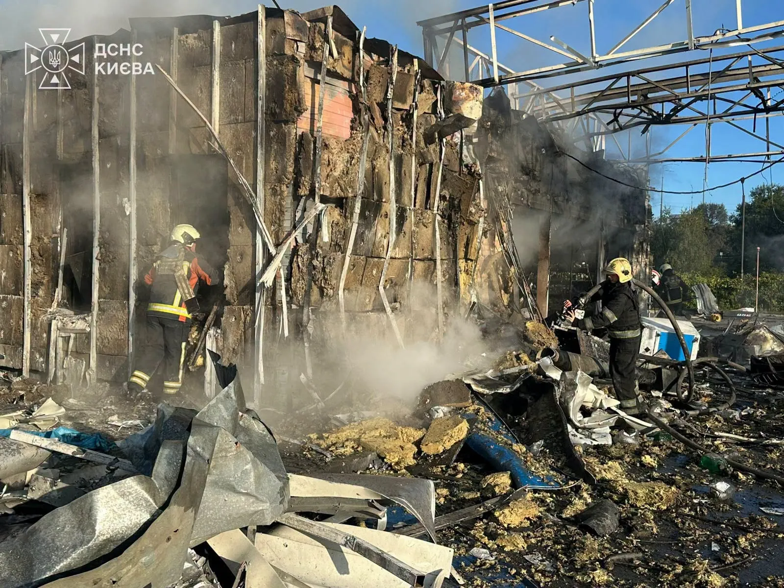 Фото, видео: 23 сентября Россия массированно атакует Киев с помощью дронов