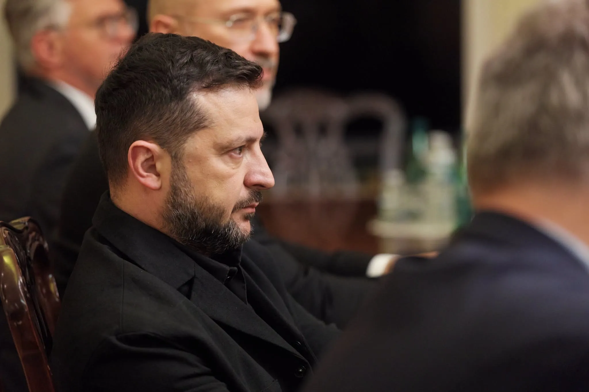 Zelensky emphasized that Russia struck Kyiv while sanctions were being discussed