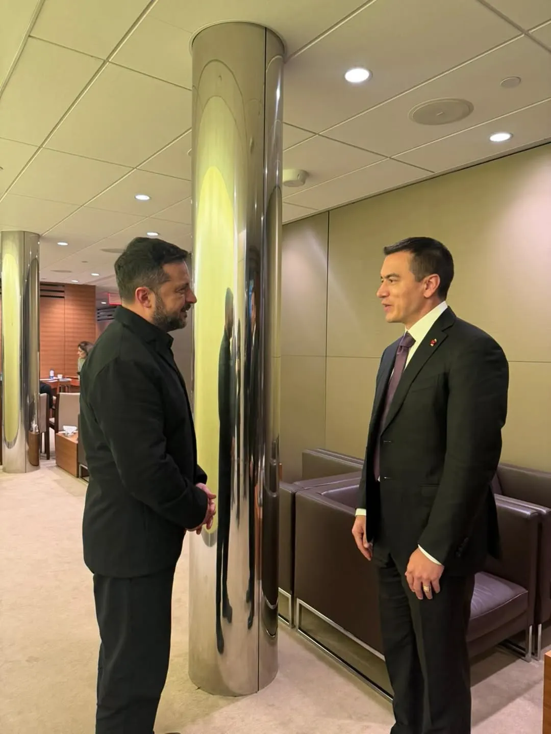 Zelenskyy held meetings with the leaders of Syria and Ecuador in New York