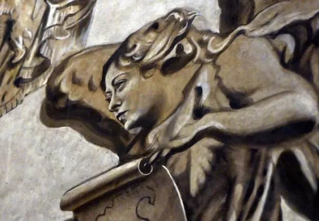 Церковна фреска янгола з обличчям Мелоні викликала скандал в Італії