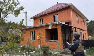 Кілька районів Києва накрив смог після атак РФ