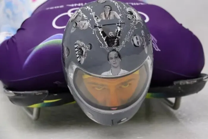 Українська санкарка провела акцію на підтримку Гераскевича на Олімпіаді