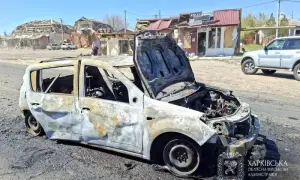 Russia strikes Cherkasy with drones, destroying houses and damaging businesses
