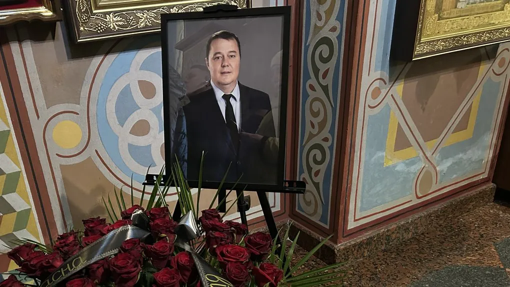 Прощання з Олексієм Брехтом у Михайлівському соборі