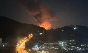 У Калузі (рф) підпалили машини на стоянці Росгвардії