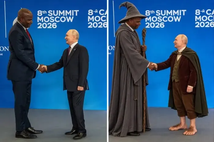 Putin Became a Meme After Meeting with the President of Mozambique