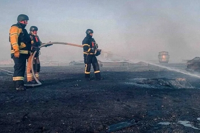 Нічна атака РФ пошкодила підприємство на Київщині