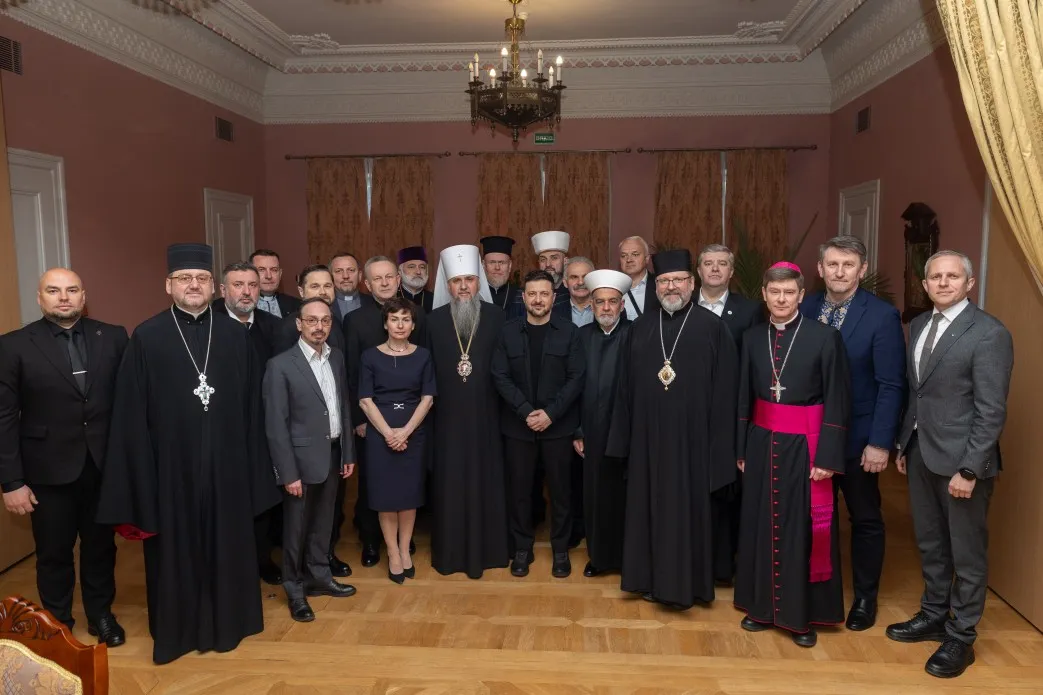 Володимир Зеленський провів зустріч із Радою церков