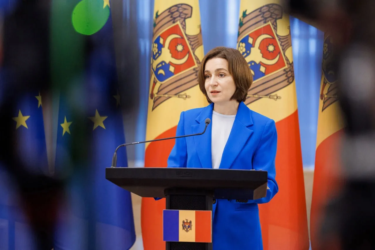 Санду заявила, что Россия не отказалась от идеи оказания влияния на Молдову