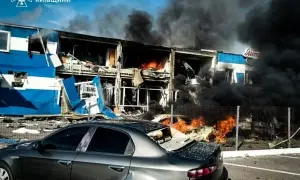 Глава Вовчанської МВА потрапив під удар касетними боєприпасами
