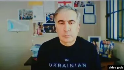 Саакашвілі просить президента України внести його до списку цивільних полонених