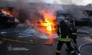 В сеть выложили видео вероятных новых ударов по Антоновскому мосту