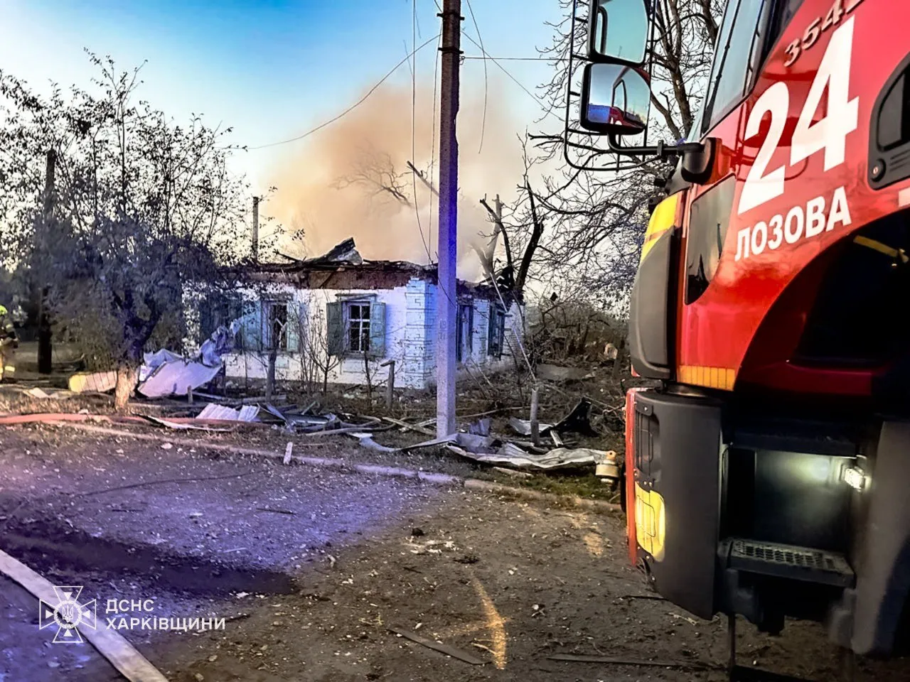 Російські окупанти вдарили по Лозовій на Харківщині