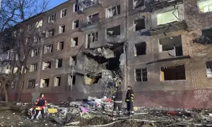 Фото: рф атакувала Київ дронами четверту ніч поспіль