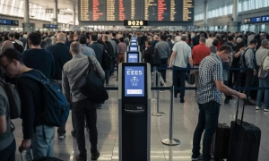 Запуск нової системи ЄС в’їзду та виїзду спричинив тригодинні черги в аеропортах