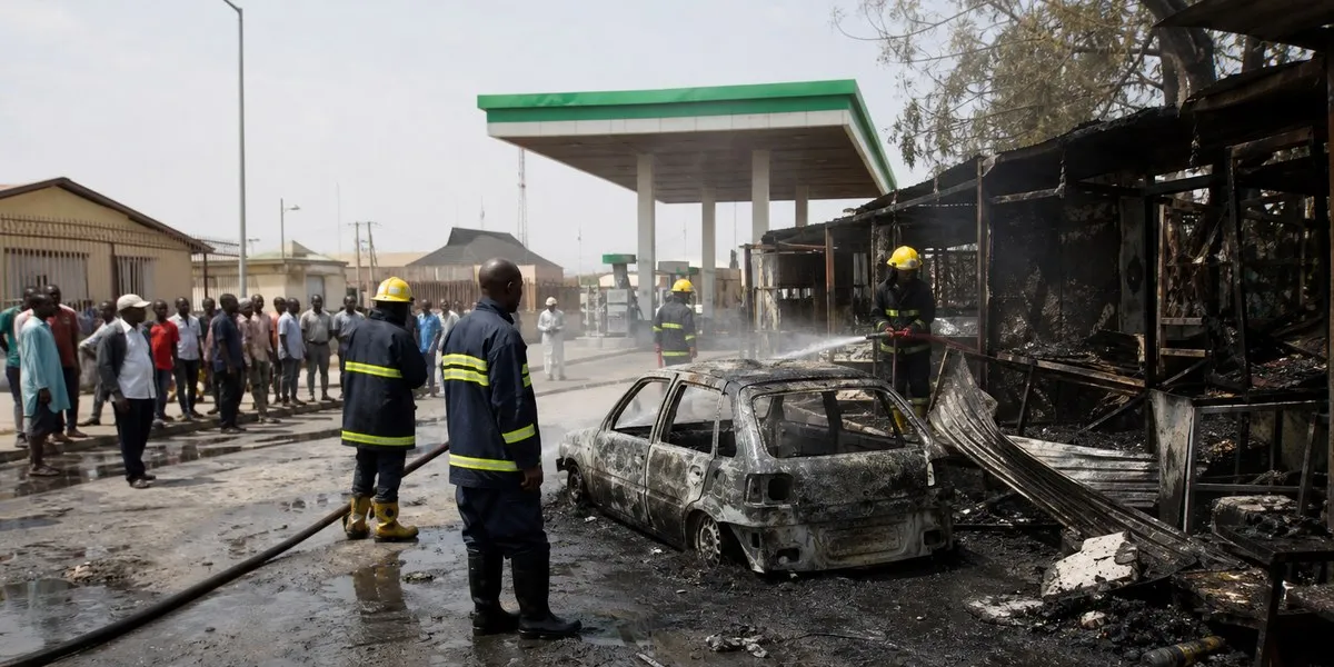 Samochód uderzył w punkt napełniania gazem w Abudży, powodując wybuch — Premium Times Nigeria