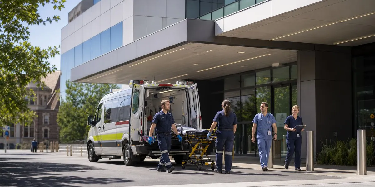 In Adelaide, a patient with pneumonia waited in an ambulance for more than nine hours — ABC News Australia