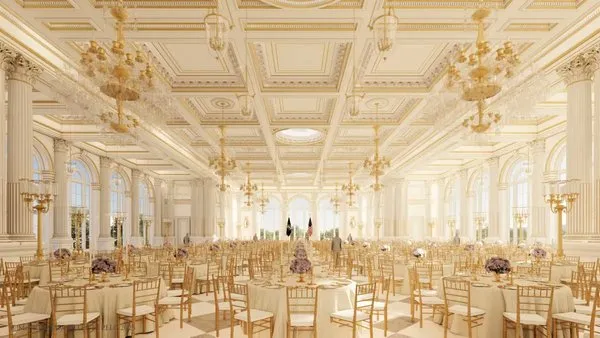 Поспіх і суперечки: бальний зал Трампа виходить на фінальну стадію будівництва