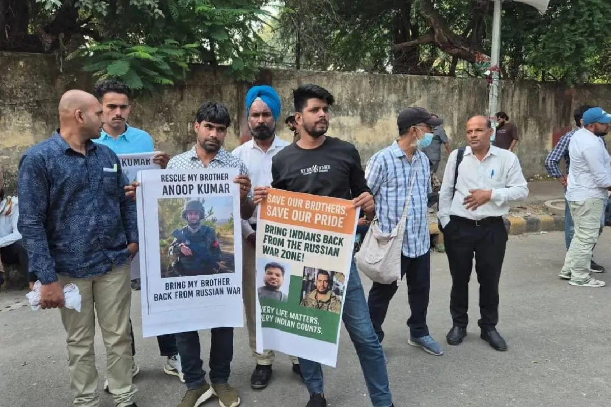 В Нью-Делі пройшов протест проти відправки громадян Індії на війну в Україну